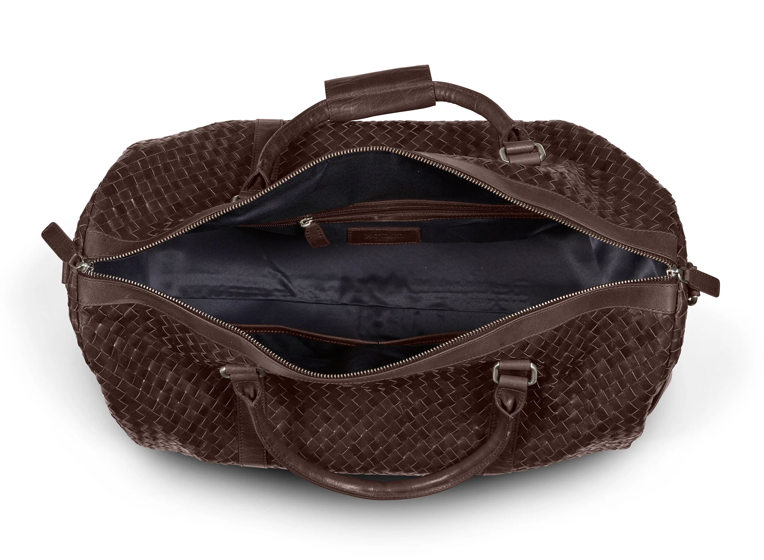 Braided Weekend Bag John Dark Brown - Image 4