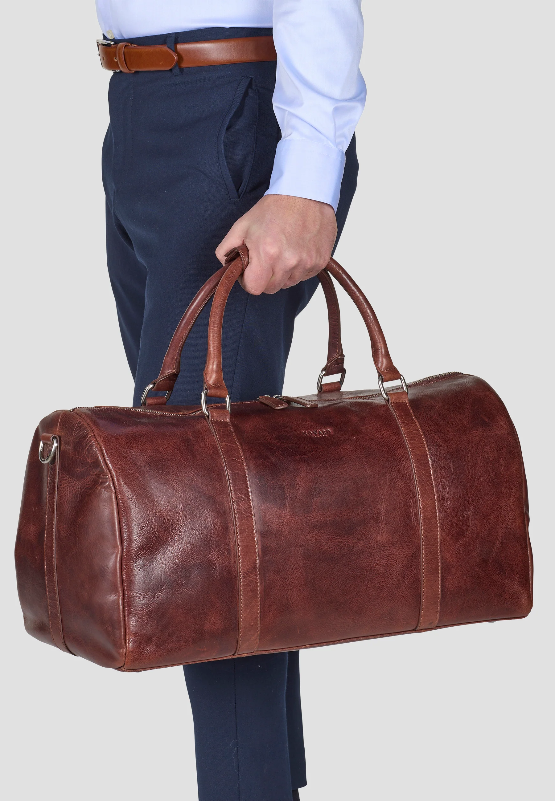 Weekend Bag Hunter Brown - Image 5