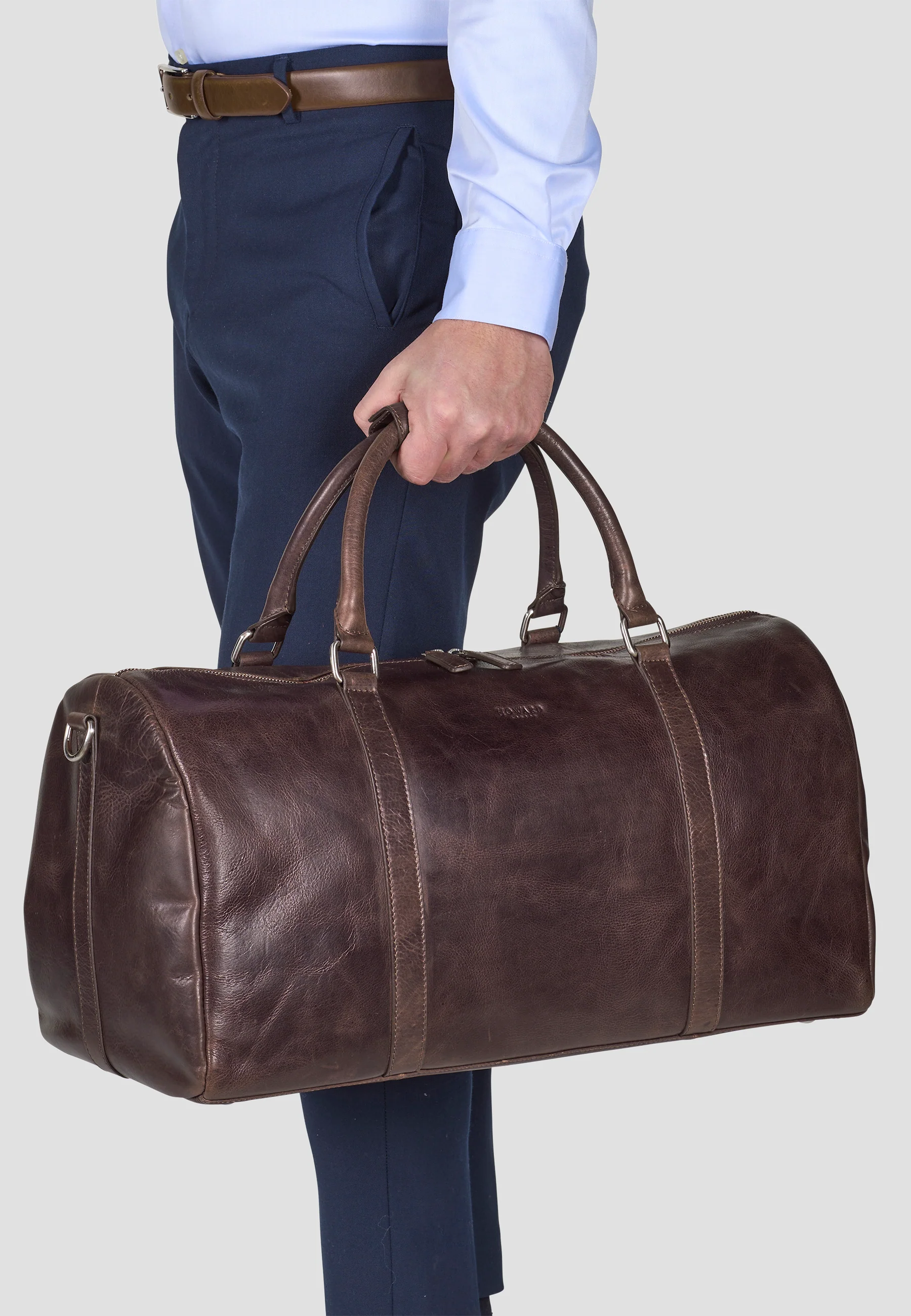 Weekend Bag Hunter Dark Brown - Image 5